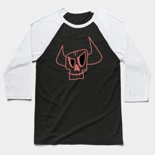 Angry skull Baseball T-Shirt